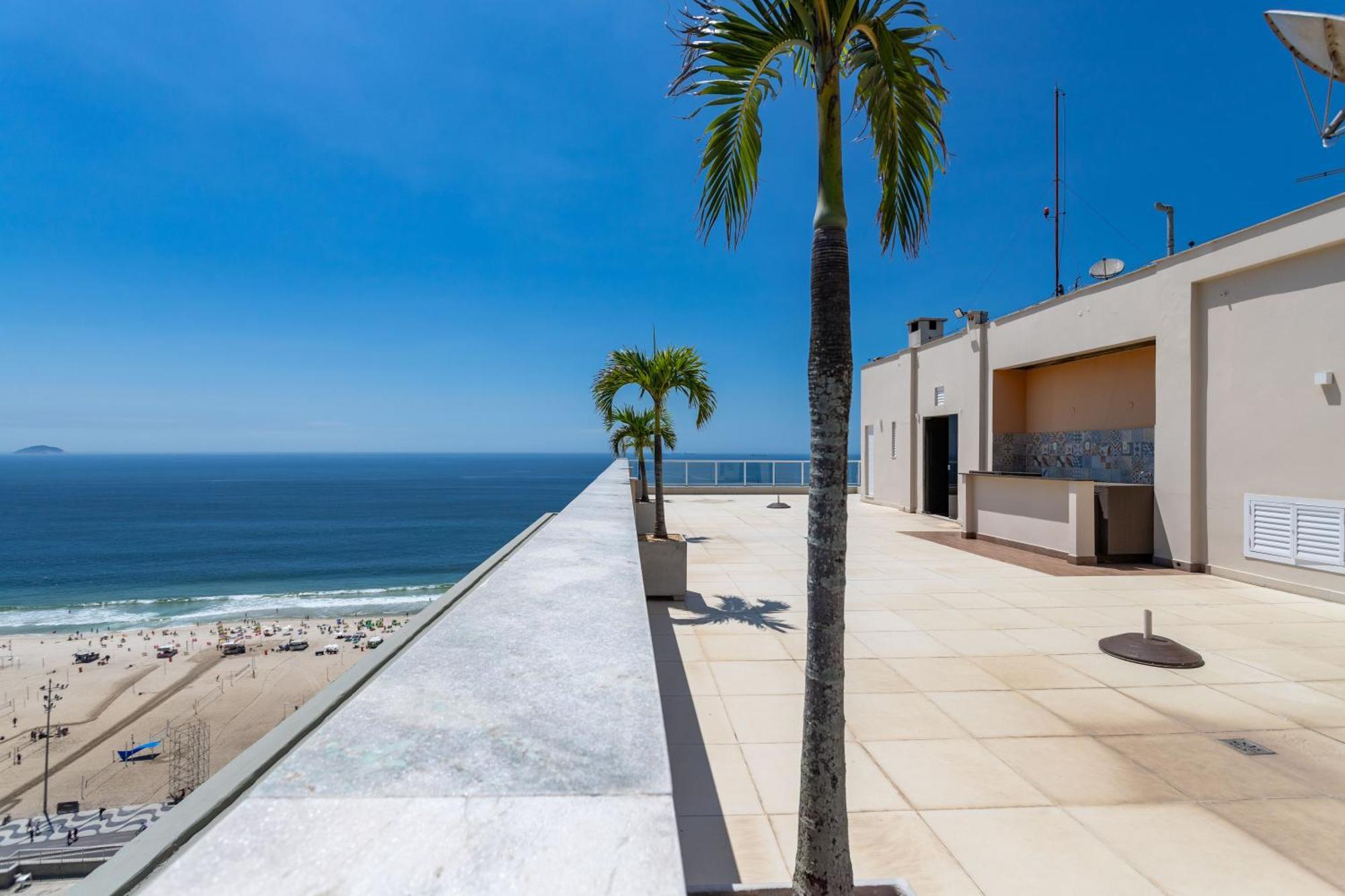 Apartamento Copacabana Paradise, Ocean View, Balcony & 2 Baths Rio de Janeiro